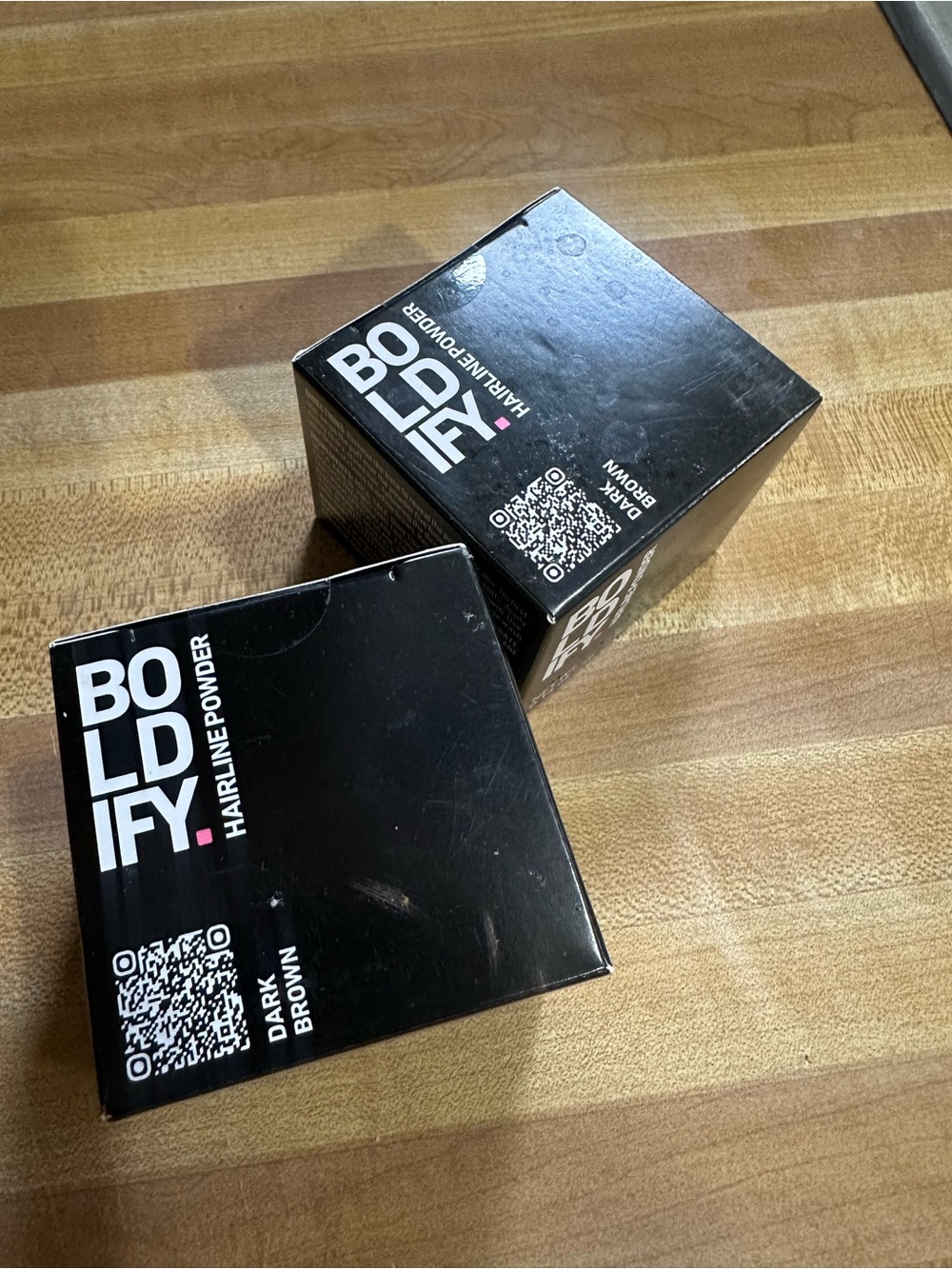 Boldify Hairline Powder - Dark Brown- 2 packages
